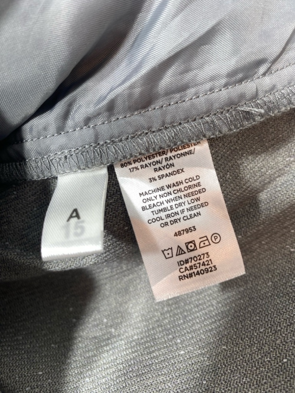 LOFT Gray Tie Waist Ankle Pants 10 NWT High Rise Office Quiet Luxury - Picture 10 of 10